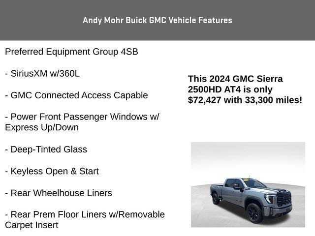 used 2024 GMC Sierra 2500 car, priced at $72,427