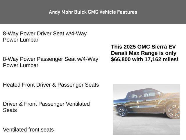 used 2025 GMC Sierra EV car, priced at $66,250