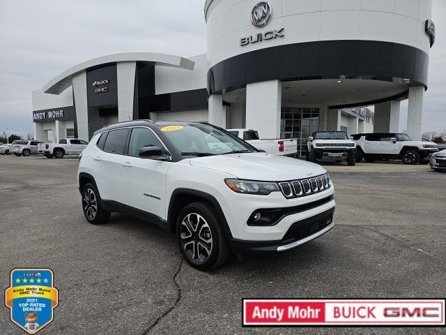 used 2022 Jeep Compass car, priced at $22,500