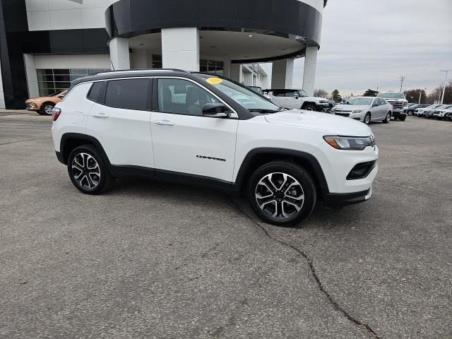 used 2022 Jeep Compass car, priced at $22,500