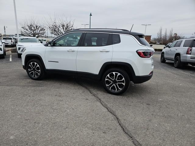 used 2022 Jeep Compass car, priced at $22,500