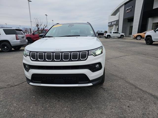 used 2022 Jeep Compass car, priced at $22,500