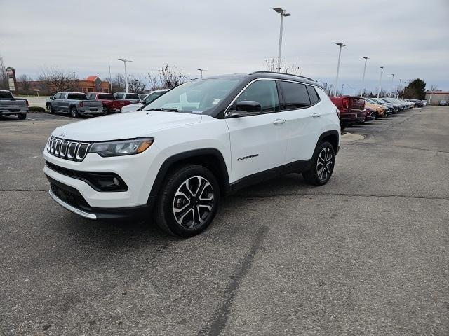 used 2022 Jeep Compass car, priced at $22,500