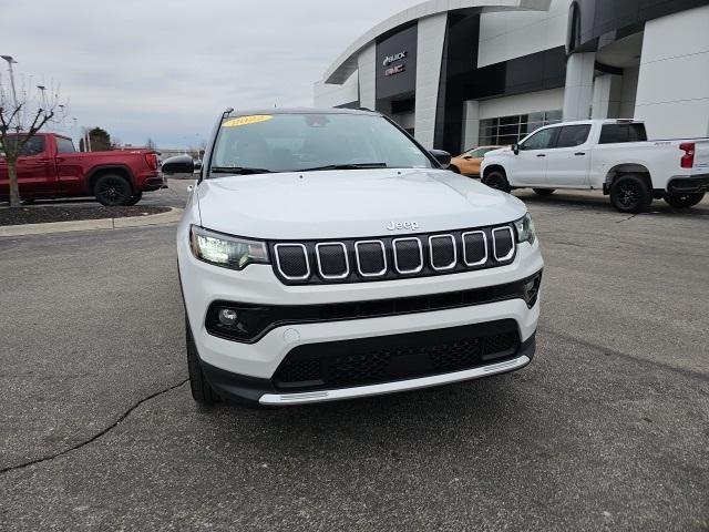 used 2022 Jeep Compass car, priced at $22,500