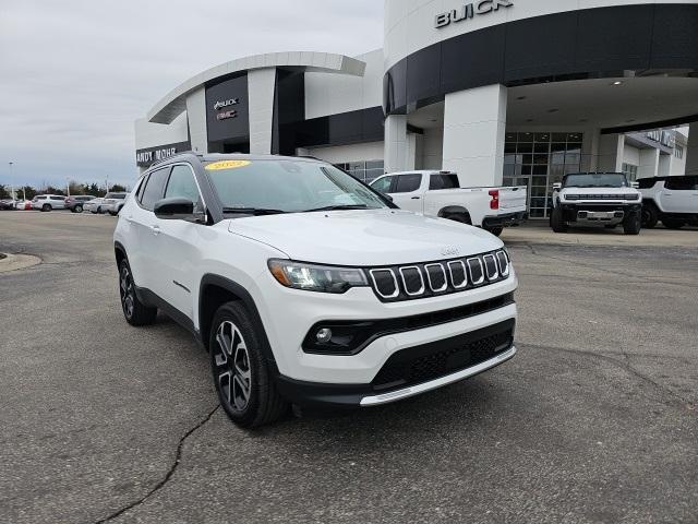 used 2022 Jeep Compass car, priced at $22,500