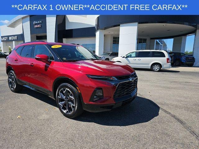 used 2021 Chevrolet Blazer car, priced at $27,750