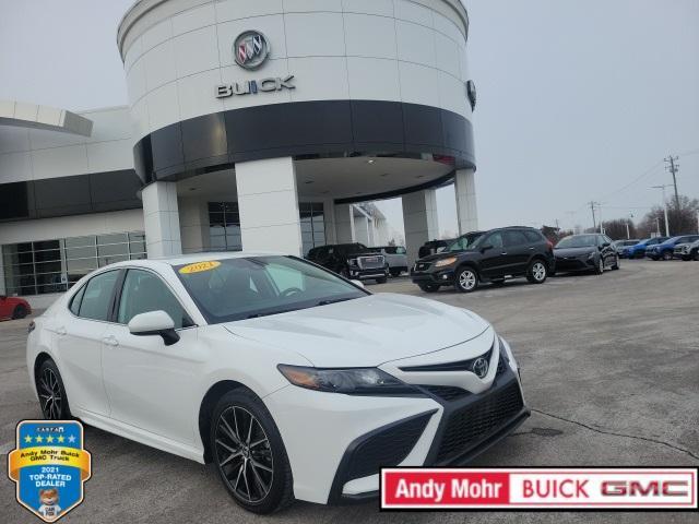 used 2021 Toyota Camry car, priced at $20,953