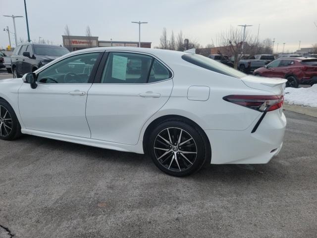 used 2021 Toyota Camry car, priced at $20,953