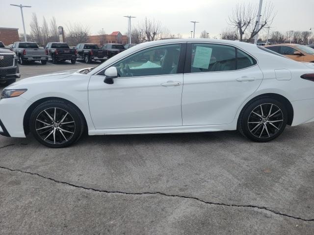 used 2021 Toyota Camry car, priced at $20,953