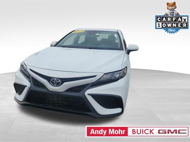 used 2021 Toyota Camry car, priced at $19,552