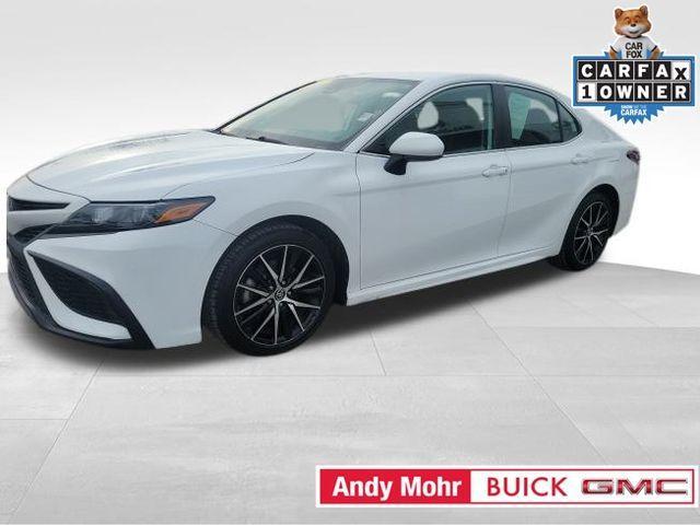 used 2021 Toyota Camry car, priced at $19,552