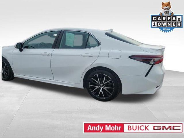 used 2021 Toyota Camry car, priced at $19,552