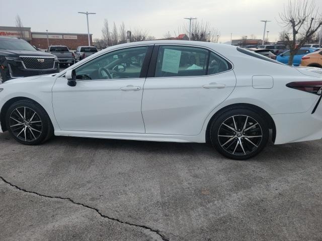 used 2021 Toyota Camry car, priced at $20,953