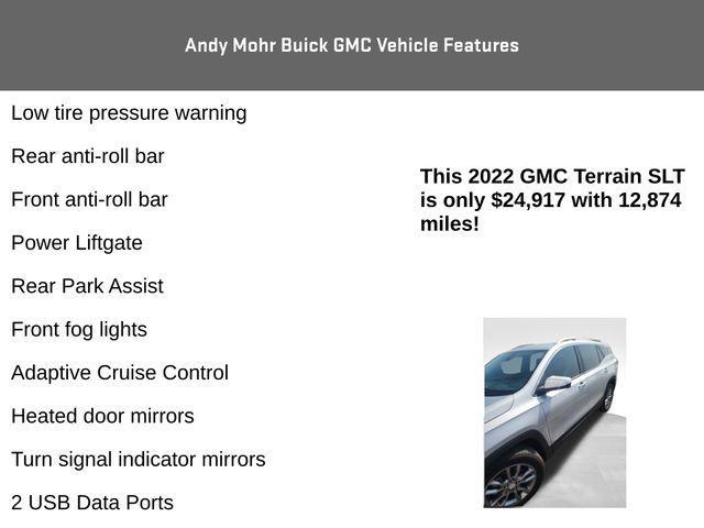 used 2022 GMC Terrain car, priced at $27,990