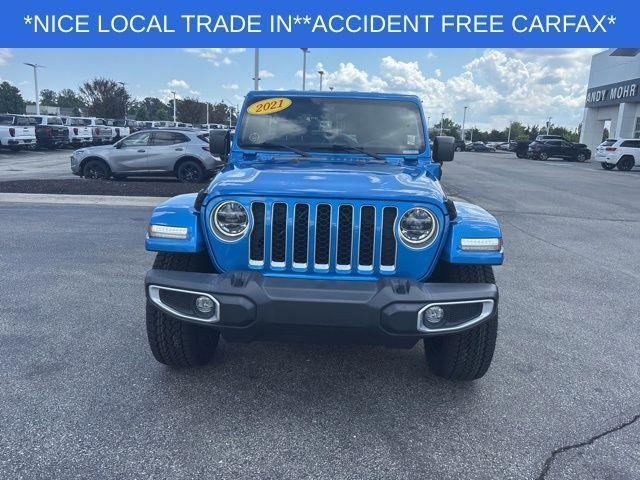 used 2021 Jeep Wrangler Unlimited 4xe car, priced at $28,500