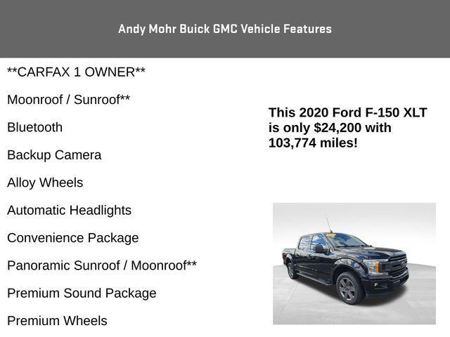 used 2020 Ford F-150 car, priced at $24,200