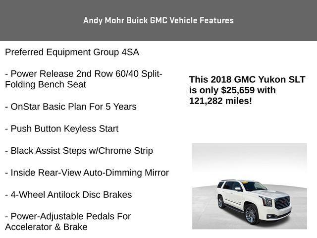 used 2018 GMC Yukon car, priced at $25,659