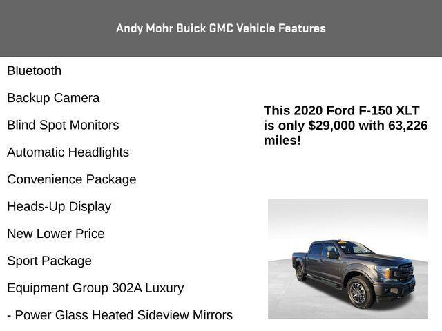 used 2020 Ford F-150 car, priced at $29,000
