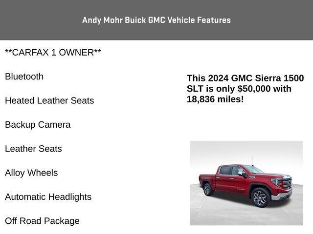 used 2024 GMC Sierra 1500 car, priced at $50,000