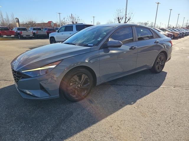 used 2021 Hyundai Elantra car, priced at $16,100