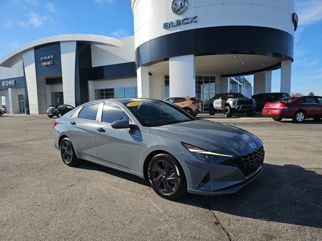 used 2021 Hyundai Elantra car, priced at $16,100