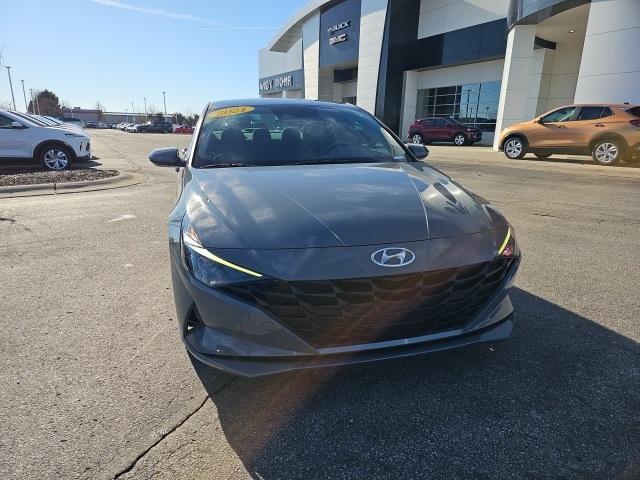 used 2021 Hyundai Elantra car, priced at $16,100