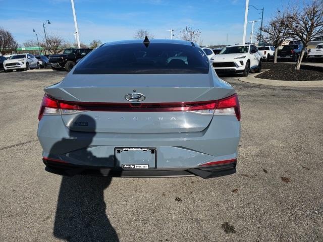 used 2021 Hyundai Elantra car, priced at $16,100