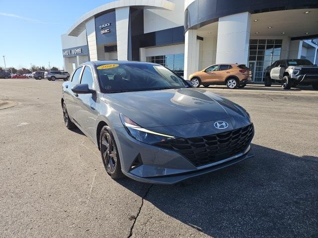 used 2021 Hyundai Elantra car, priced at $16,100