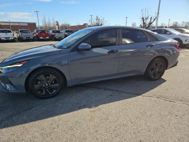 used 2021 Hyundai Elantra car, priced at $16,100