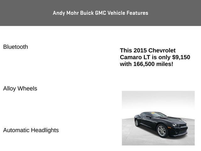 used 2015 Chevrolet Camaro car, priced at $9,150