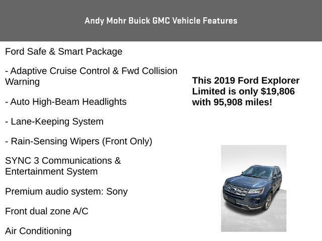 used 2019 Ford Explorer car, priced at $19,778