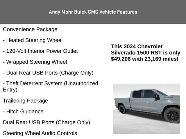 used 2024 Chevrolet Silverado 1500 car, priced at $49,206