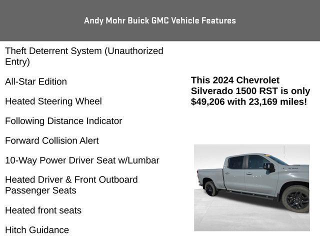 used 2024 Chevrolet Silverado 1500 car, priced at $49,206
