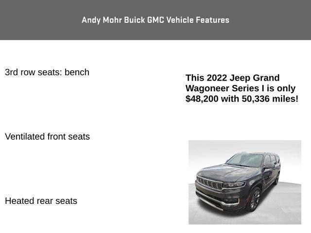 used 2022 Jeep Grand Wagoneer car, priced at $48,100