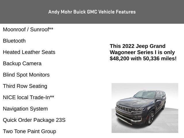 used 2022 Jeep Grand Wagoneer car, priced at $48,100