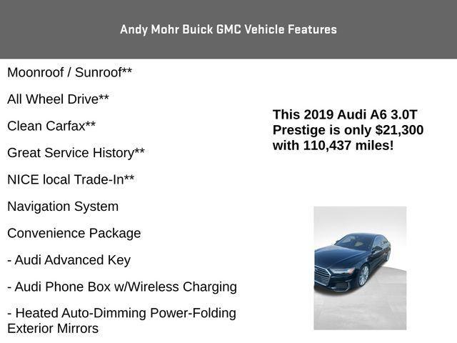 used 2019 Audi A6 car, priced at $19,900