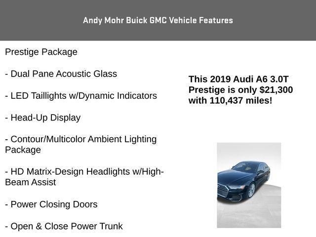 used 2019 Audi A6 car, priced at $19,900