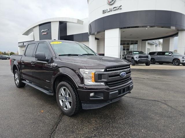 used 2018 Ford F-150 car, priced at $17,800