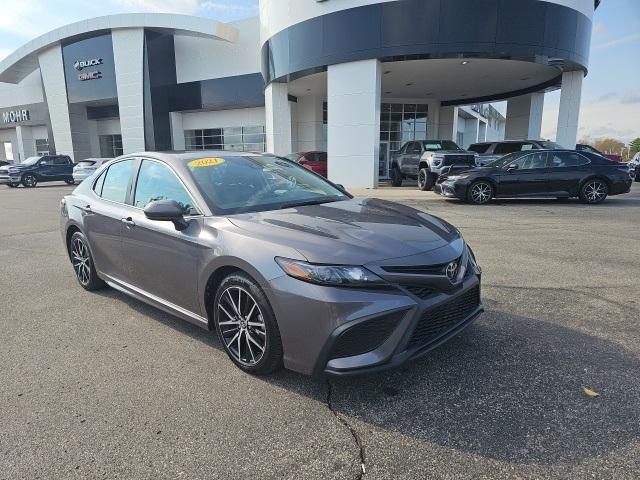 used 2021 Toyota Camry car, priced at $21,400