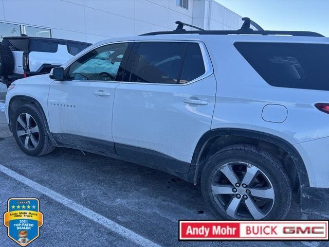 used 2021 Chevrolet Traverse car, priced at $17,677