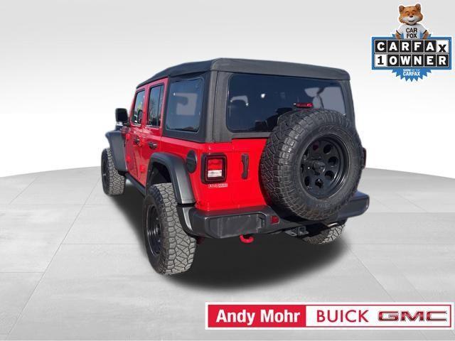 used 2022 Jeep Wrangler Unlimited car, priced at $35,912