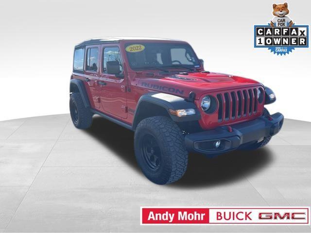 used 2022 Jeep Wrangler Unlimited car, priced at $35,912