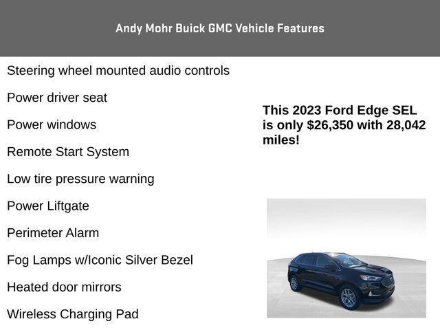 used 2023 Ford Edge car, priced at $26,350