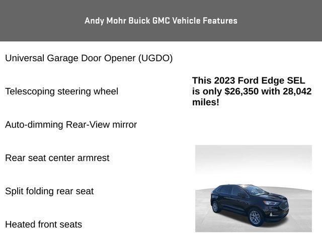 used 2023 Ford Edge car, priced at $26,350