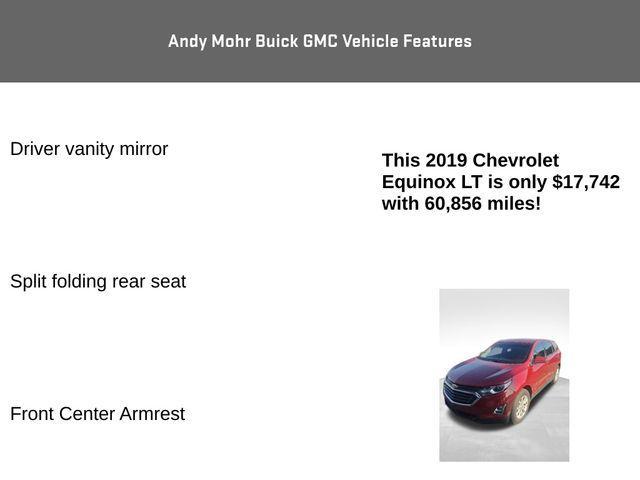 used 2019 Chevrolet Equinox car, priced at $17,742