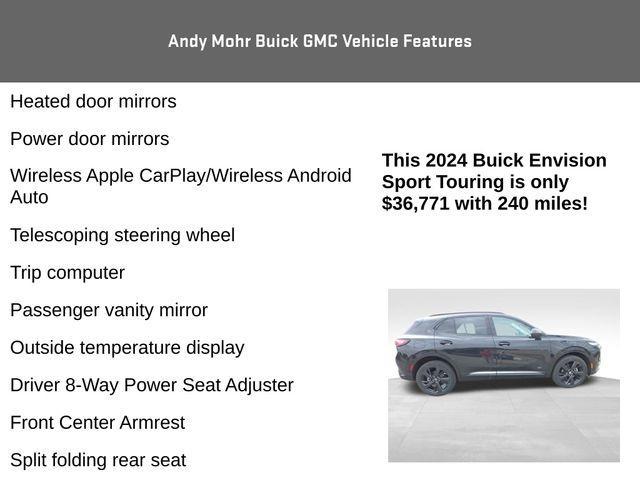 used 2024 Buick Envision car, priced at $36,771