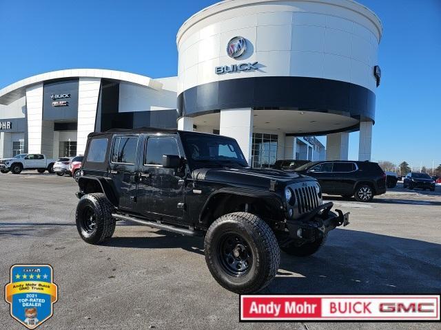 used 2017 Jeep Wrangler Unlimited car, priced at $21,329