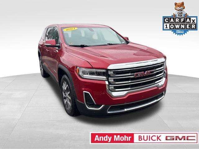 used 2021 GMC Acadia car, priced at $18,342
