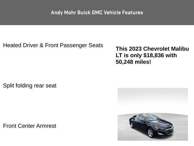 used 2023 Chevrolet Malibu car, priced at $18,836
