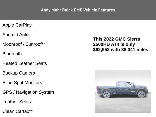 used 2022 GMC Sierra 2500 car, priced at $61,983